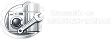 Logo blanco de Reparación de Lavadoras y Neveras en Medellín